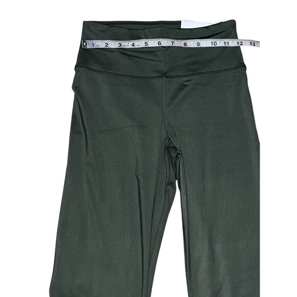 Aerie The Everything Super Leggings Size M Womens Olive Green Mid Rise - Picture 8 of 14